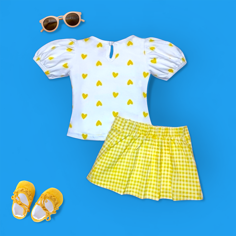 Baby Girls Top Shorts Set Kinder Choice