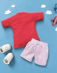 Boys Casual T-shirt Pant Tie Design Kinder Choice
