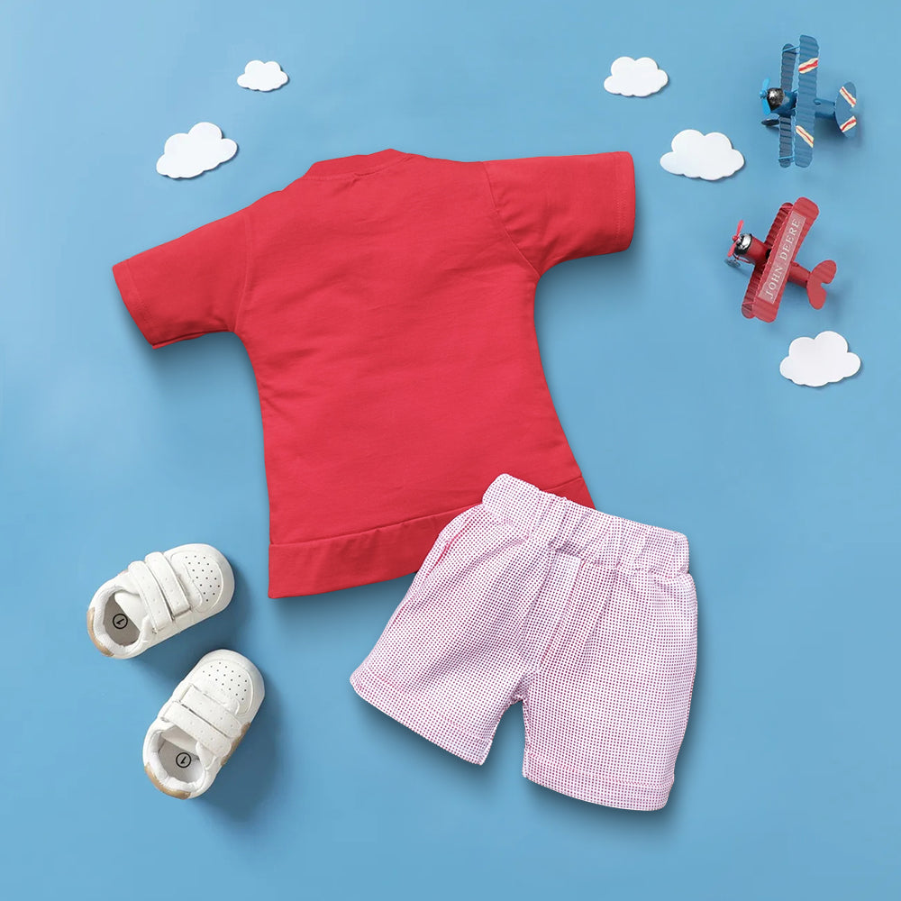 Boys Casual T-shirt Pant Tie Design Kinder Choice