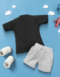 Boys Casual T-shirt Pant Tie Design Kinder Choice
