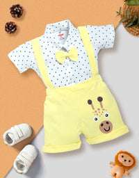 Unisex Dungaree for Party with Bow Kinder Choice
