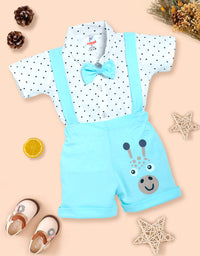 Unisex Dungaree for Party with Bow Kinder Choice
