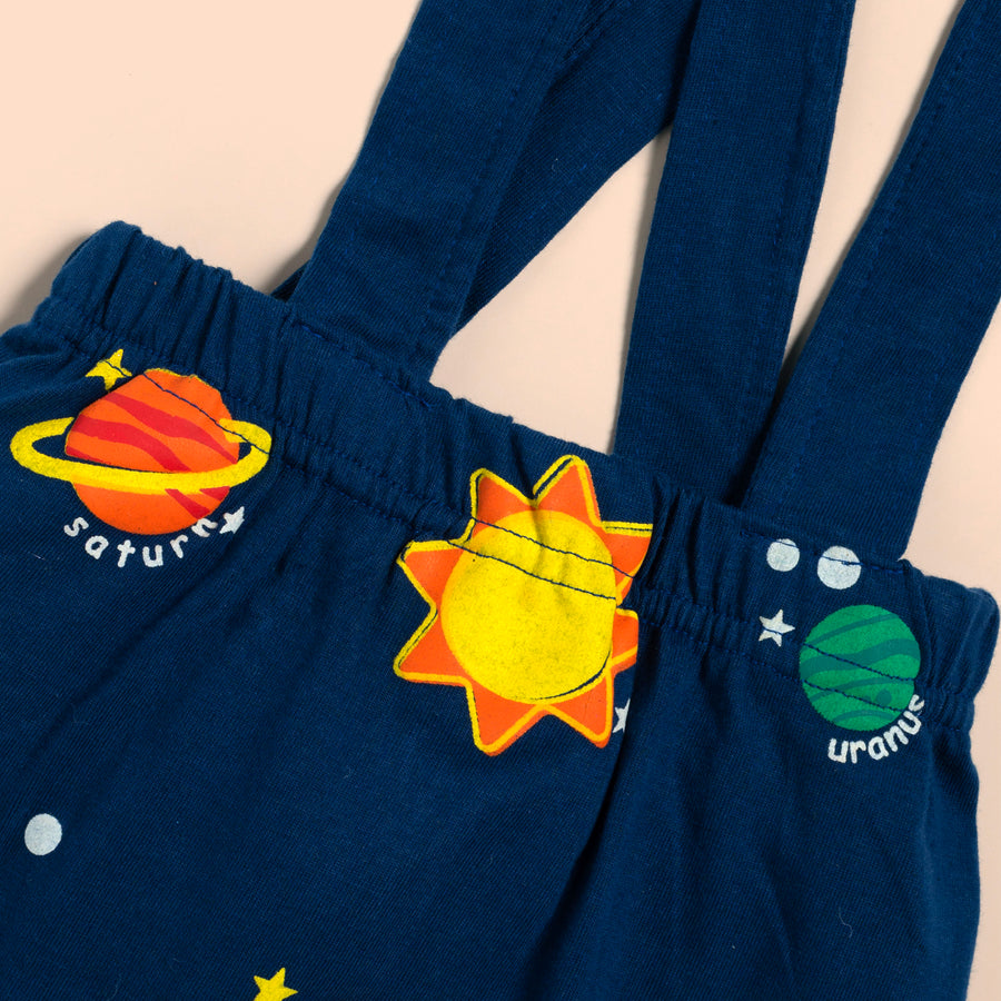 Dungaree For Baby Boys Party with Bow Kinder Choice