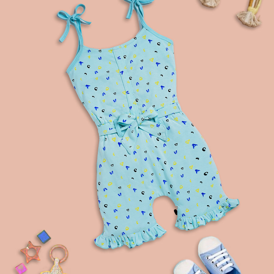 Whale of a Time: Light Blue Jumpsuit