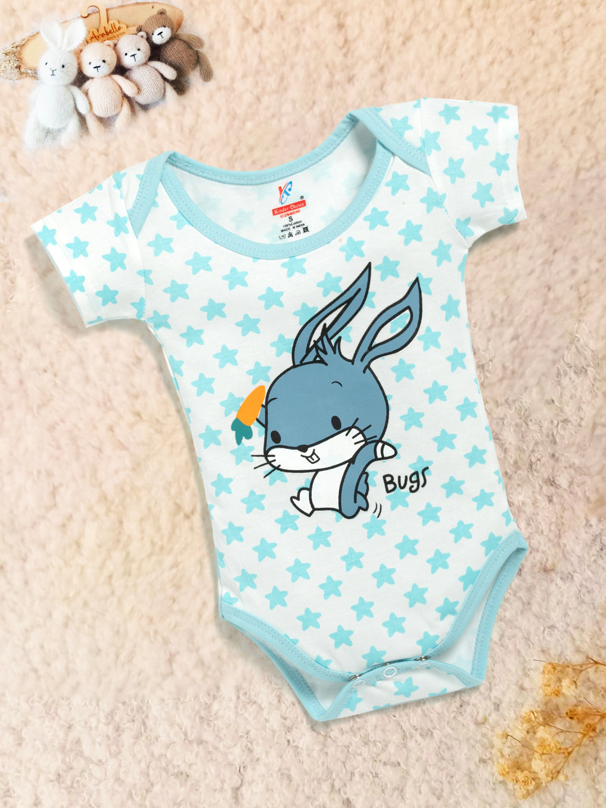 Soft Cotton New Born/Baby Romper Kinder Choice