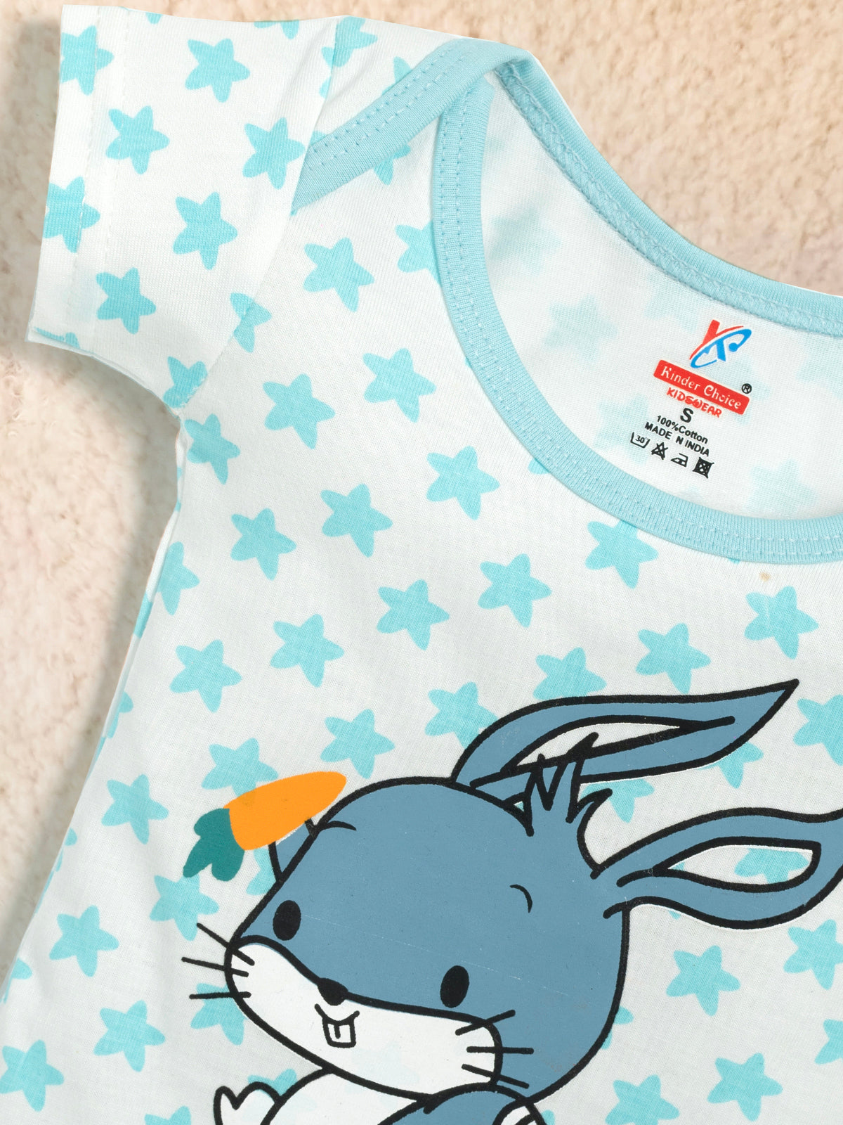 Soft Cotton New Born/Baby Romper Kinder Choice