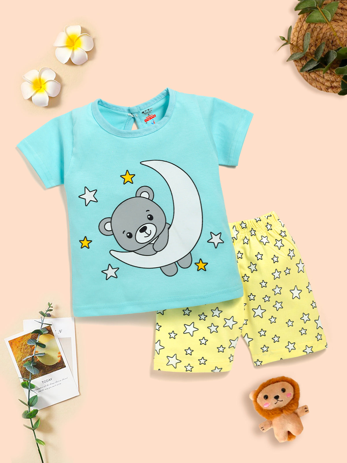 Pure cotton Unisex T-Shirt pant Set Kinder Choice