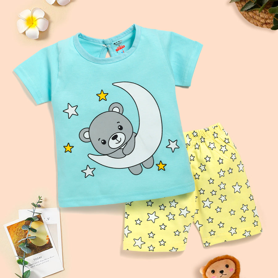 Pure cotton Unisex T-Shirt pant Set Kinder Choice