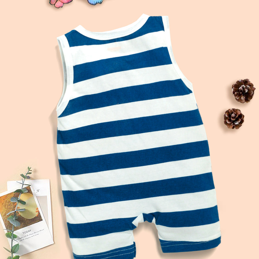 Round Neck Romper For Baby 100%  Cotton Sleeveless Kinder Choice