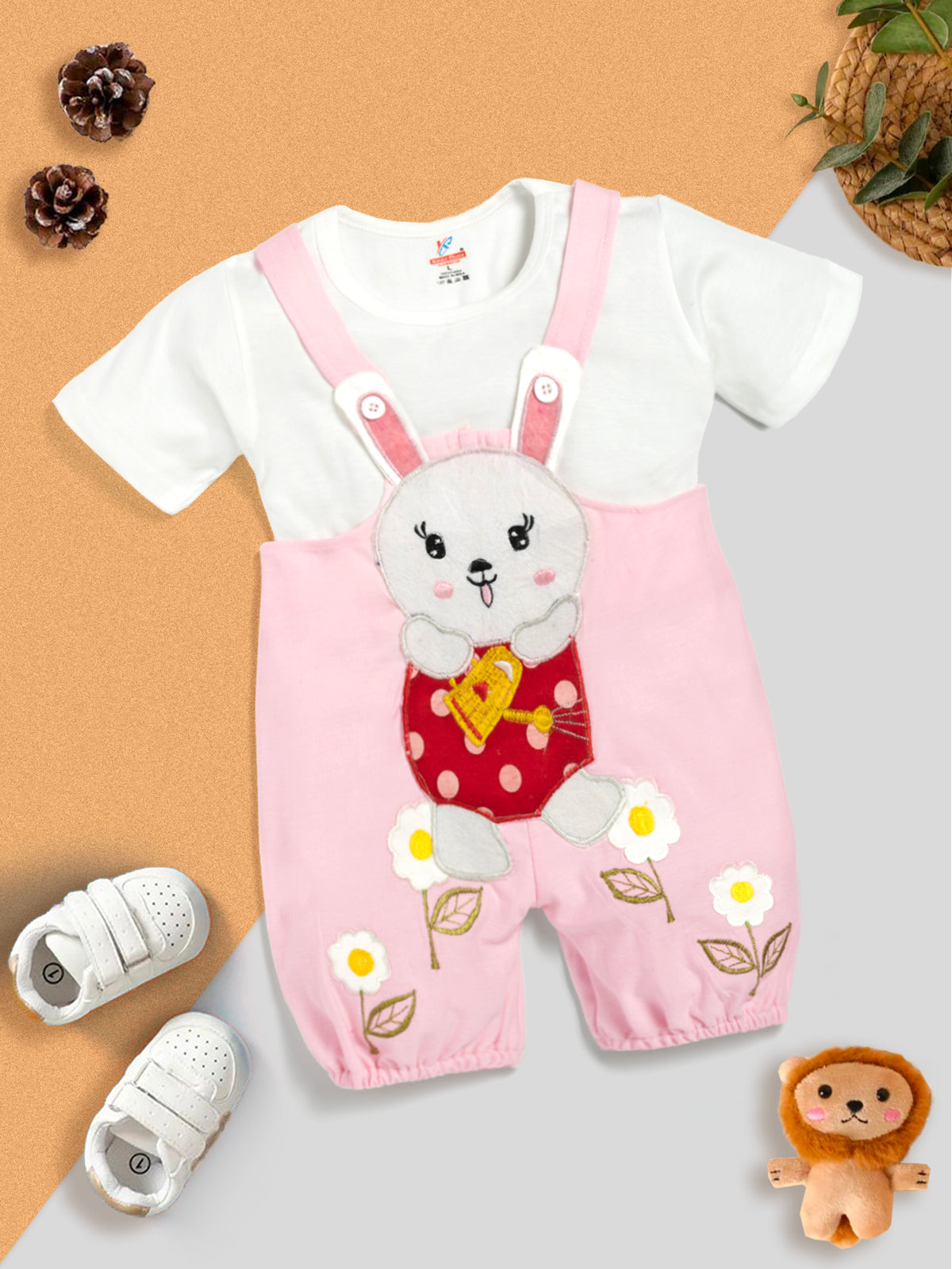 Cotton soft  Baby Dungaree Kinder Choice