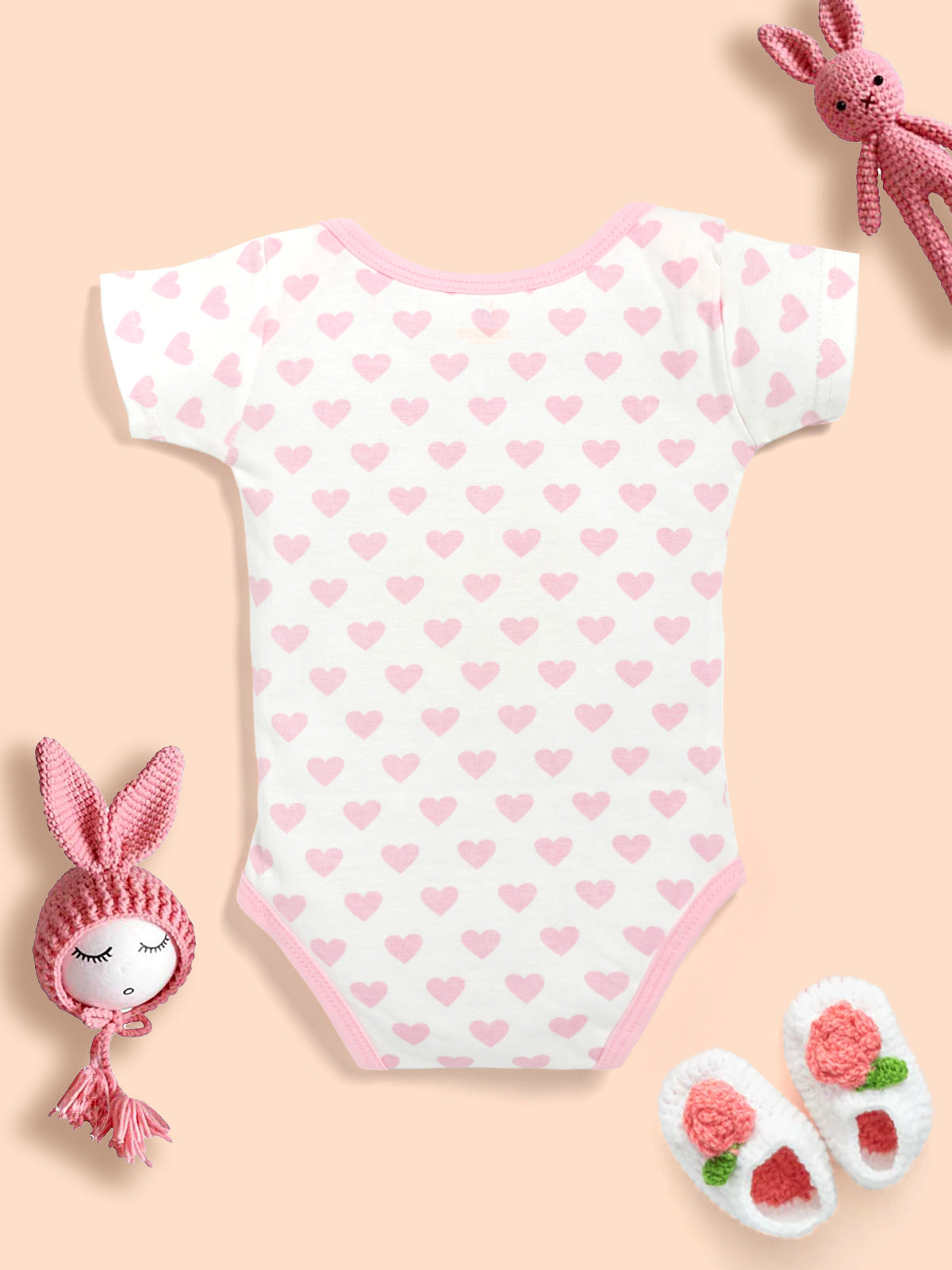 Soft Cotton New Born/Baby Romper Kinder Choice