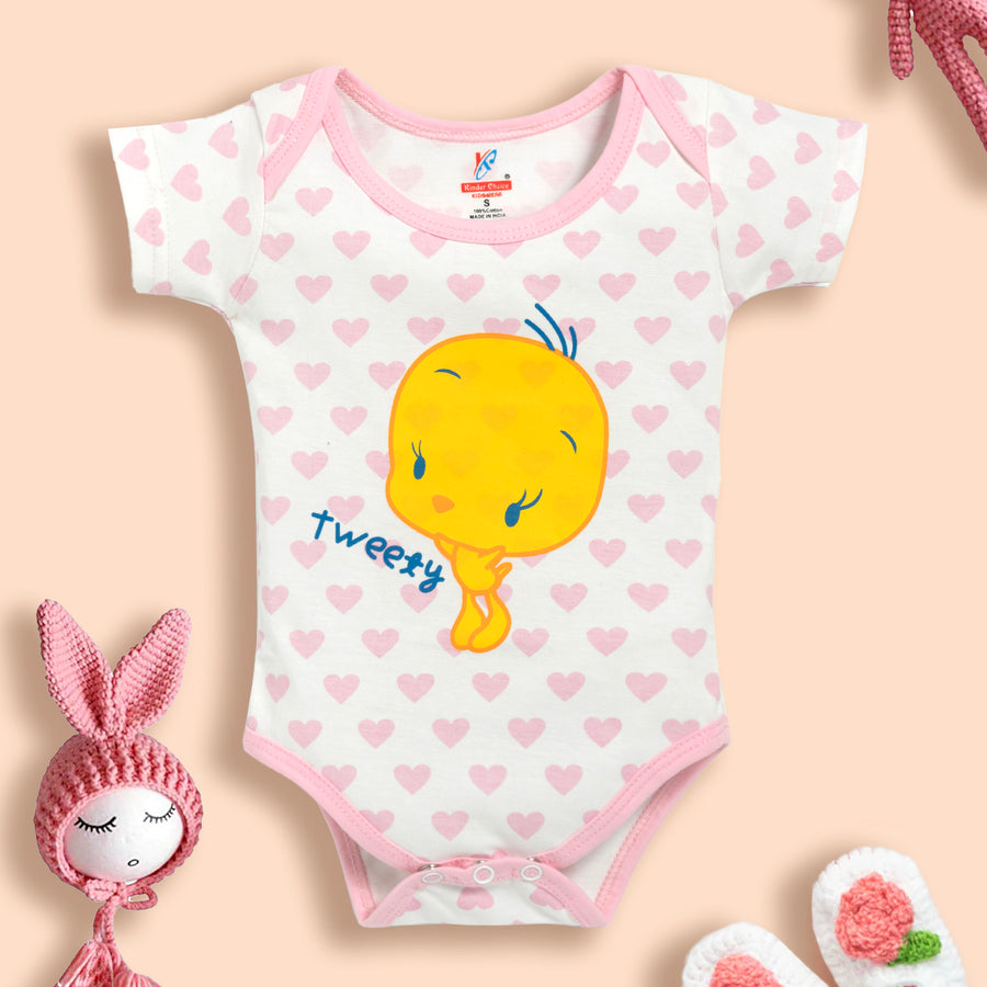 Soft Cotton New Born/Baby Romper Kinder Choice