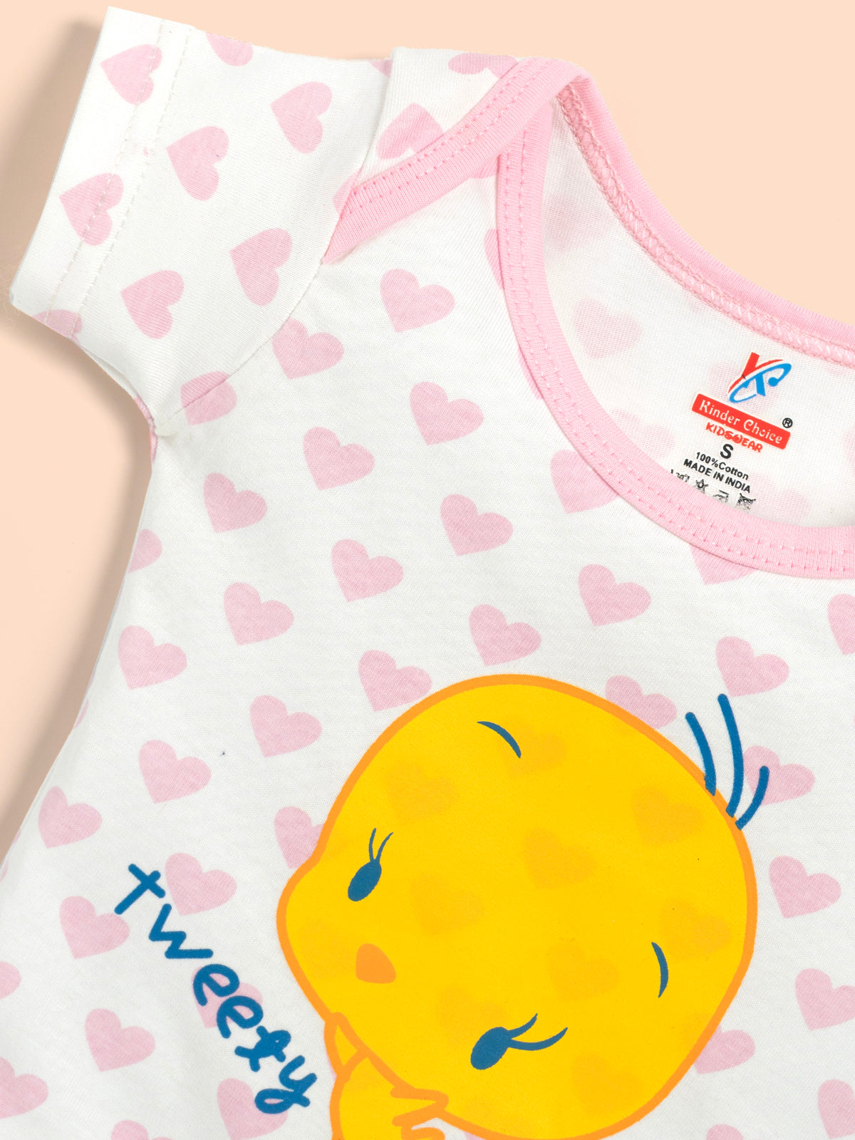 Soft Cotton New Born/Baby Romper Kinder Choice