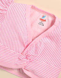 Baby Girls Cotton Crop top and Skirt Kinder Choice
