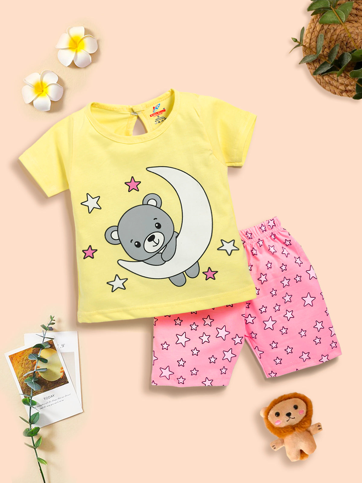 Pure cotton Unisex T-Shirt pant Set Kinder Choice