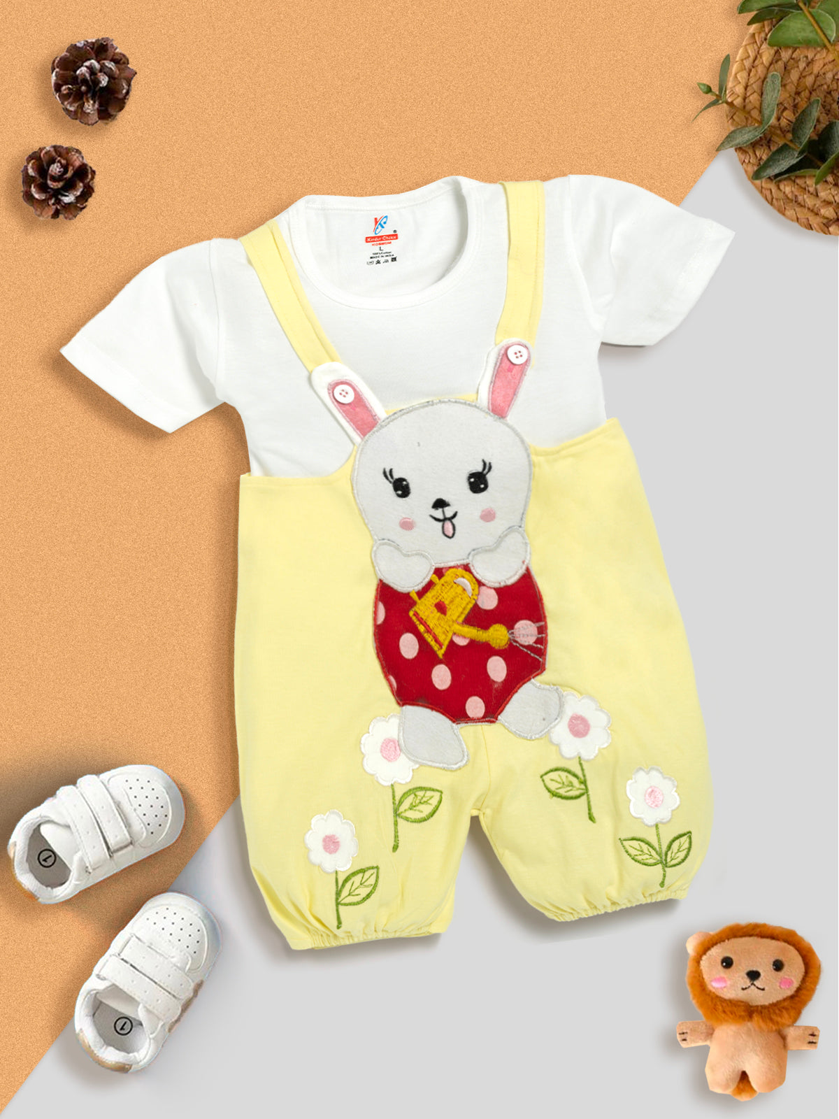Cotton soft  Baby Dungaree Kinder Choice