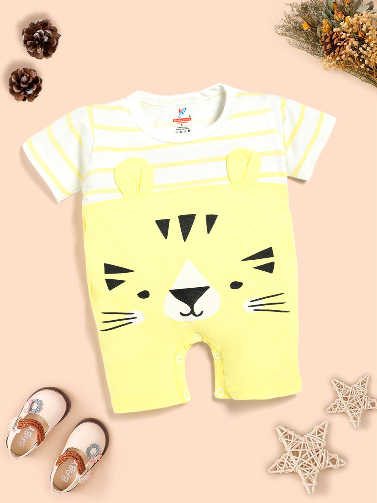 Soft Cotton  New Born /Baby Dungaree Kinder Choice