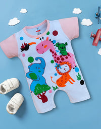 Unisex Cotton New Born Baby Half Sleeve  Romper Kinder Choice

