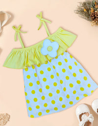 Baby Girls Midi/Knee Length Casual Frock Sleeveless Kinder Choice
