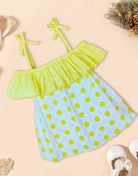 Baby Girls Midi/Knee Length Casual Frock Sleeveless Kinder Choice

