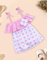 Baby Girls Midi/Knee Length Casual Frock Sleeveless Kinder Choice
