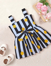 Baby Girls Frock Midi/Knee Length Casual Dress Sleeveless Kinder Choice

