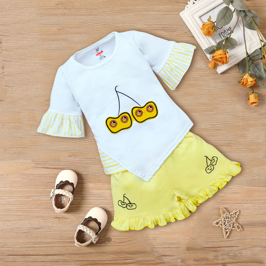 Baby Girls Festiv Top Shorts Set Kinder Choice